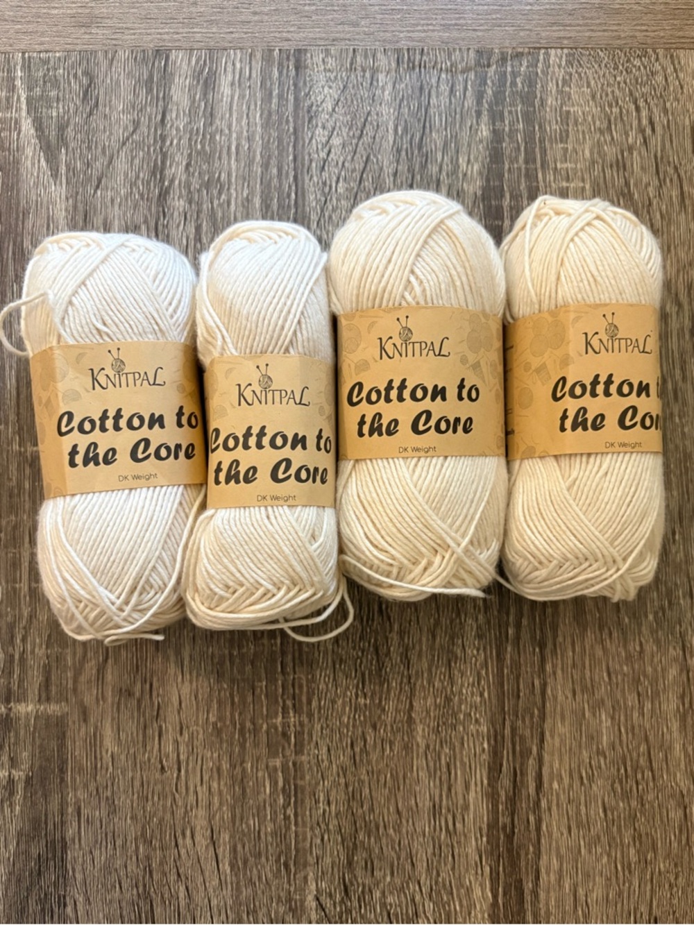 Knit Pal - Cotton to the Core, Pearl White